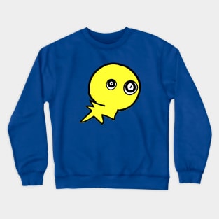 Yellow monster Crewneck Sweatshirt